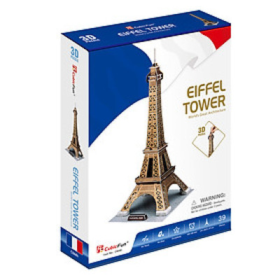 Mô Hình Giấy Cubic Fun: Tháp Eiffel [C044h]