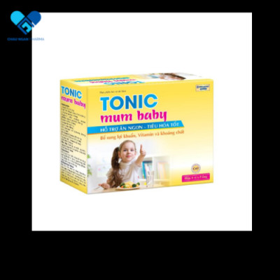 Siro ăn ngon cho bé Tonic Mum Baby bổ sung chất xơ hòa tan cho cơ thể, tiêu hóa tốt, tăng miễn dịch 200ml thành phần từ 5 loại enzyme, vitamin B, DHA