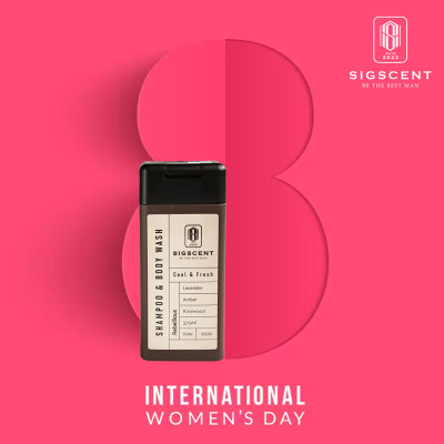 Sữa tắm dầu gội cho nam hương nước hoa 375ml Rebellious thương hiệu SIGSCENT