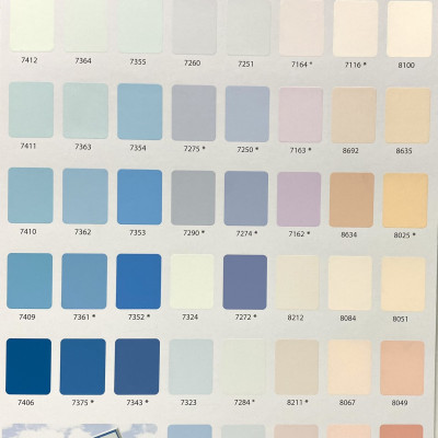 Sơn nước ngoại thất cao cấp TOA 4 Seasons Satin Glo siêu bóng màu xanh 7506 _ 5L