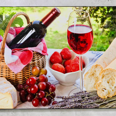 TRANH TRÁNG GƯƠNG - TRANH TREO TƯỜNG - TRANH TRÁNG GƯƠNG TRANG TRÍ PHÒNG ĂN ( TẶNG KÈM ĐINH 3 CHÂN)