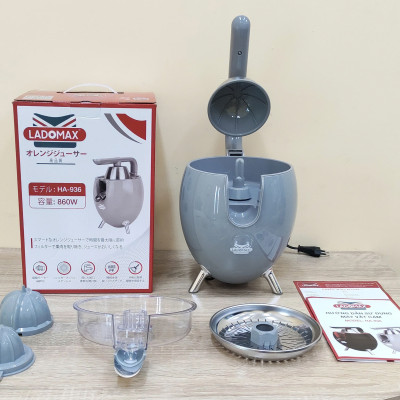 Máy vắt cam công nghiệp Ladomax Ha936 - công suất 860W - Moto đồng - có linh kiện thay thế - Hàng chính hãng