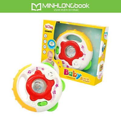 Trống Lục Lạc Baby Rock Star- Màu ngẫu nhiên