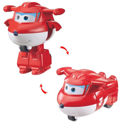 Đồ Chơi Robot Biến Hình Cỡ Nhỏ - Jett Tia Chớp - Super Wings YW780010