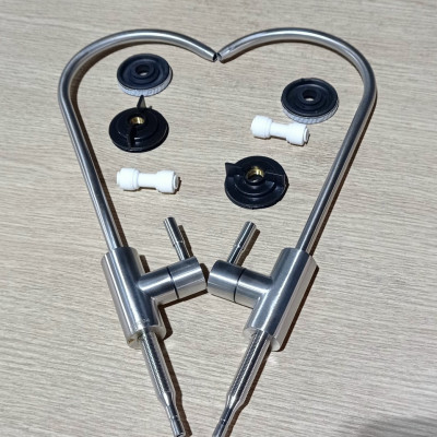 [Hàng chính hãng] Vòi máy lọc nước inox 304 Callme cho các máy lọc nước RO, UF, MF... - Nhỏ gọn, chất lượng, bền, đẹp - HÀNG CHÍNH HÃNG