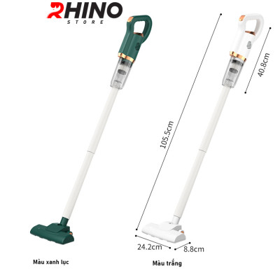 Máy hút bụi cầm tay Rhino VC101 mini gia đình tiện lợi - Hàng chính hãng