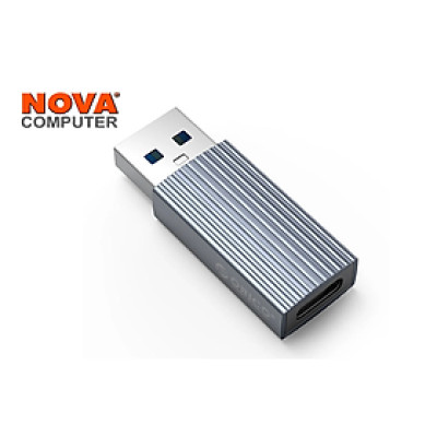 Bộ chuyển đổi Orico USB 3.1 sang Type-C 10Gbps AH-AC10-GY (Xám)-Hàng chính hãng