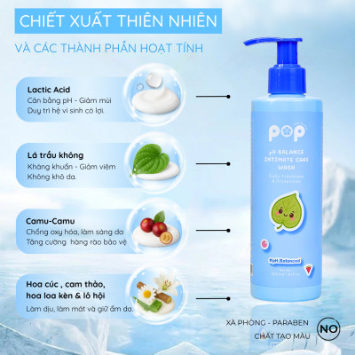 Dung Dịch Vệ Sinh Phụ Nữ Cân Bằng pH – Sạch Mịn, Thơm Tho, ‘Fresh’ Cả Ngày - 225ML