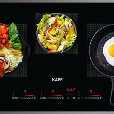 Bếp Từ 3 Vùng Nấu KAFF KF-IH6003II Nhập Khẩu - Hàng Chính Hãng