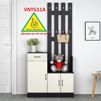 TỦ TRANG TRÍ KIÊM VÁCH NGĂN PHÒNG VNTG11 _ Nội thất lắp ráp Viendong Adv