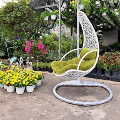 Xích đu NVC 2 ( Nệm xanh rêu)