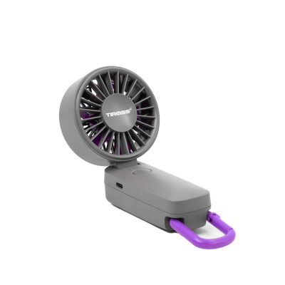 Quạt tích điện cầm tay USB Tiross TS3424 - Hàng chính hãng 