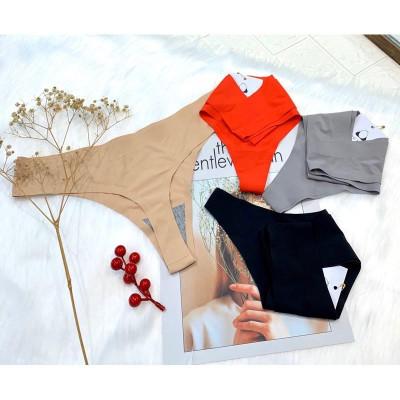 Quần lót không viền - Quần chip lọt khe đúc su cao cấp