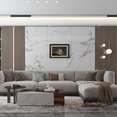 Tranh thuyền buồm phong thuỷ mạ vàng 24K