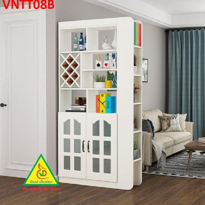 TỦ KỆ TRANG TRÍ KIÊM VÁCH NGĂN VNTT08B - Nội thất lắp ráp Viendong Adv