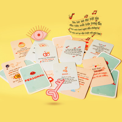 Bộ Bài Tình Yêu Game Card Lovetouch - Love card game, board games, bài cho cặp đôi, bài thấu hiểu [Kim Ngọc Thuỷ]