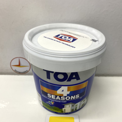 Sơn phào chỉ trong và ngoài nhà Toa 4 Seasons Tropic Shield màu vàng C- 7870_1L