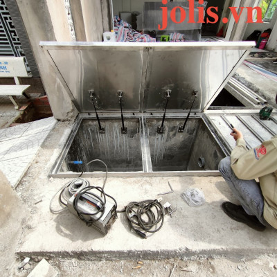 Nắp hố ga inox 1000kg KT: 60x60cm- BẢO HÀNH 2 NĂM