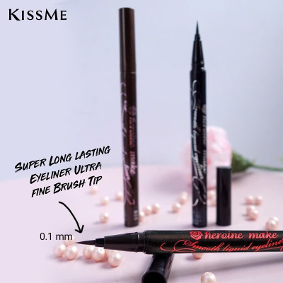 Bút Kẻ Mắt Nước Siêu Chống Trôi Nét Siêu Sắc Mãnh Kissme Heroine Make Smooth Liquid Eyeliner Super Keep (0.1 G)