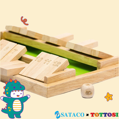 Đấu trường 2 người - Coundown number bằng gỗ SATACO