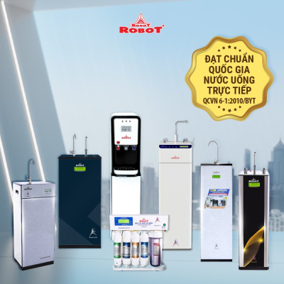 Máy Lọc Nước ROBOT Spring Pro 939GHQ-UR Công Nghệ Lọc Tích Hợp R.O + UF - Hàng Chính Hãng