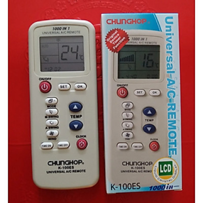 Điều khiển điều hoà đa năng 1000 in 1 ( Hàng Chính Hãng )