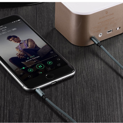 Hoco- Cáp Audio 2 đầu 3.5mm UPA04 Dài 1m - Hàng Chính Hãng