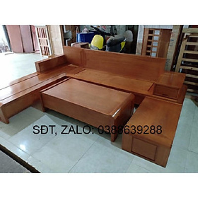 Bộ bàn ghế gốc lớn gỗ sồi giá thật