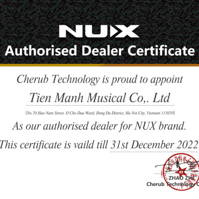 Phơ Đàn Guitar Nux Overdrive NOD1 Horseman - Bàn Đạp Effect Pedal Mini Core NOD-1 Hàng Chính Hãng