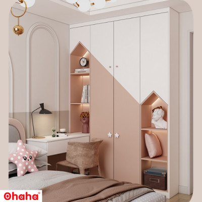 Tủ Quần Áo Trẻ Em Hiện Đại Ohaha - TAK007