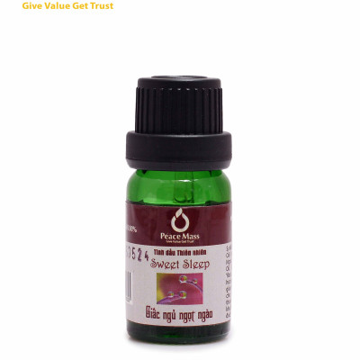 TD10ml-KX8 Combo Tinh Dầu Giấc Ngủ Ngọt Ngào Peace Mass 10ml - Bộ Kẹp Xe Ô tô - Sweet Sleep