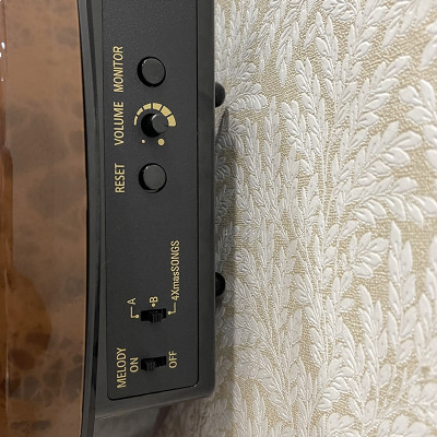 Đồng hồ treo tường RHYTHM 4MH828WD23 - Nâu , Kích thước 38.5 x 38.5 x 11.5cm (Magic Motion Clocks)