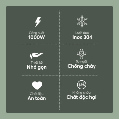 Máy xay cầm tay Elmich BLE-8666, công suất 1000W, thiết kế cầm tay dễ sử dụng, lưỡi dao bằng thép không gỉ siêu bền, đảm bảo an toàn tuyệt đối cho sức khỏe  - Hàng chính hãng