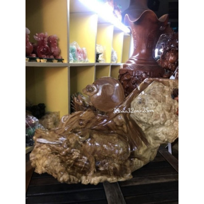 Tượng Gỗ Mỹ Nghệ Chạm Con Trâu Gỗ Đứng Chầu Nguyệt Vip đẹp size dài 55cm Cao 32cm Sâu 25cm Anh Chị Trưng Phòng Khách ở Nhà Công Ty Quà Tặng ý nghĩa ạ