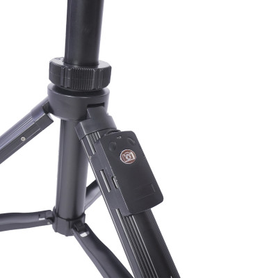 Gậy chụp ảnh điện thoại Yunteng VCT 91666L - Phụ kiện tích hợp tripod và cằm tay selfie nhỏ gọn tiện lợi - hàng chính hãng