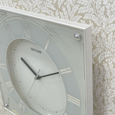 Đồng hồ treo tường Nhật Bản Rhythm CMG459NR03 - Kt 29.8 x 29.8 x 5.0cm, 1.02kg 