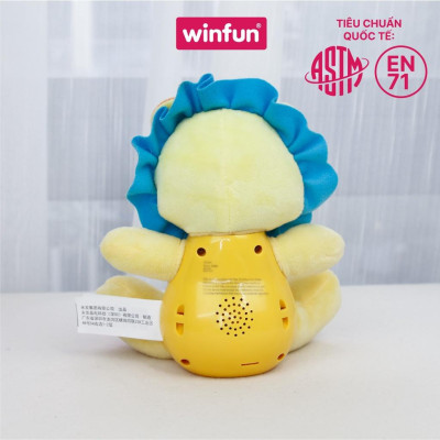 Đồ chơi sư tử phát nhạc, học tiếng anh vui nhộn Winfun 0691-01 cho bé sơ sinh