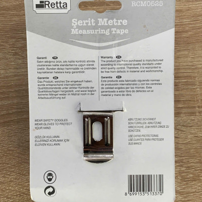 Thước cuộn 5m đầu nam châm Retta RCM0525