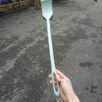 Chổi cọ bồn cầu/ toilet cán dài Echo Metal 47cm - Hàng nội địa Nhật Bản nhập khẩu chính hãng