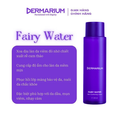 Toner (Nước Cân Bằng) Cho Da Dầu Mụn Viêm Fairy Water Dermarium