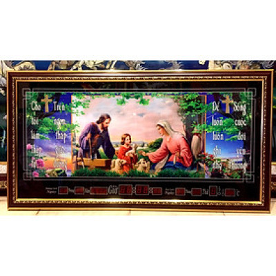 Tranh lịch vạn niên ,  Gia đình thánh gia - 8616