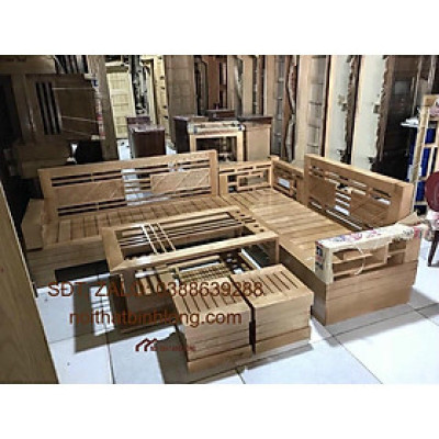 Bộ bàn ghế gỗ sồi