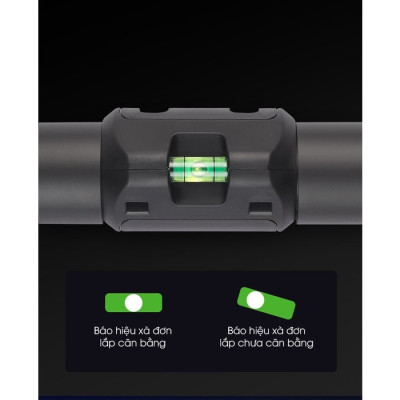 Xà Đơn Chống Xoay Gắn Cửa Treo Tường, Xà Đơn Gắn Tường 2025 Kích Thước 73-125cm Đa Năng Tập Cơ Bụng Bằng Thép Phun Sơn Chống Gỉ Có Thước Nivo Cân Bằng