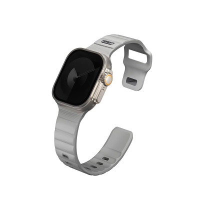Dây đeo Uniq Stride Fkm Rubber Cho Apple Watch 42/44/45/49mm Chất Liệu Cao Cấp Cao Su FKM Mang Lại Độ Dẻo Dai Vượt Trội Hàng Chính Hãng