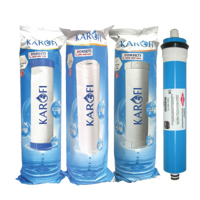 HÀNG CHÍNH HÃNG - Trọn bộ Combo 9 lõi lọc nước Karofi chính hãng 123456789 - Hàng Chính Hãng