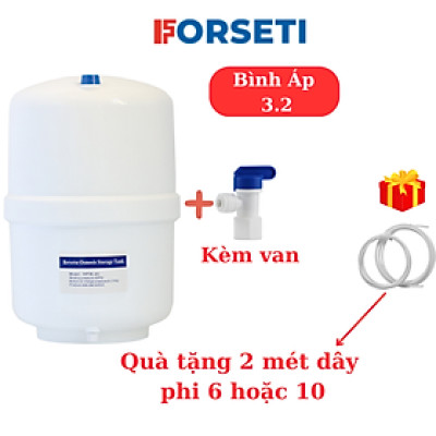 Bình áp nhựa 4.0 và 3.2 cho máy lọc nước RO Karofi, Kangaroo, Forseti,... - Hàng nhập khẩu