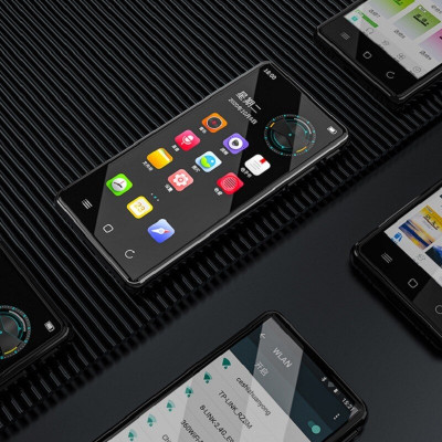 Máy Nghe Nhạc RUIZU H8 WIFI Android MP3 player Bluetooth 5.0 Touch Screen 4.0inch 16GB music mp3 player with Speaker,FM,E-book,Recorder,Video - Hàng Chính Hãng