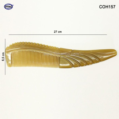 Lược Sừng to đẹp sang trọng (Size: XXL - 27cm) ️COH157 - Cao cấp nhất và đẹp nhất - Chăm sóc tóc