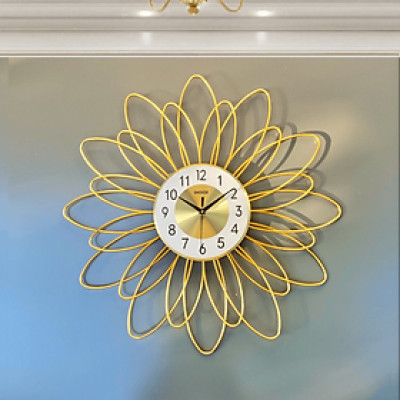 Đồng Hồ Treo Tường Kim Trôi Shouse A205 trang trí không gây tiếng động cho phòng khách sang trọng