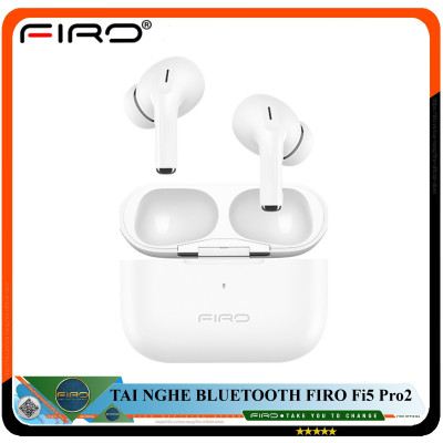 Tai Nghe Bluetooth Nhét Tai Không Dây FIRO Fi5 Pro2 - Pin Dock Sạc 300mAh - Bluetooth 5.3 - Tai Nghe FIRO Fi5 Pro2 Điều Khiển Cảm Ứng Thông Minh - Công Nghệ Kháng Nước IPX5 - Tai Nghe Không Dây FIRO Fi5 Pro2 - Phù Hợp Với Tất Cả Dòng Máy - Hàng Chính Hãng
